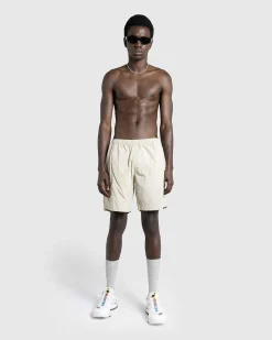 Naturfarvet Nylonshorts Beige