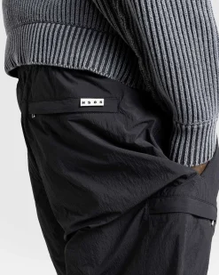 Naturfarvet Nylonshorts Sort