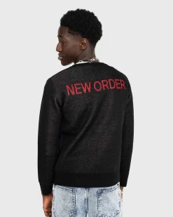 New Order Power, Corruption & Lies Crewneck Black
