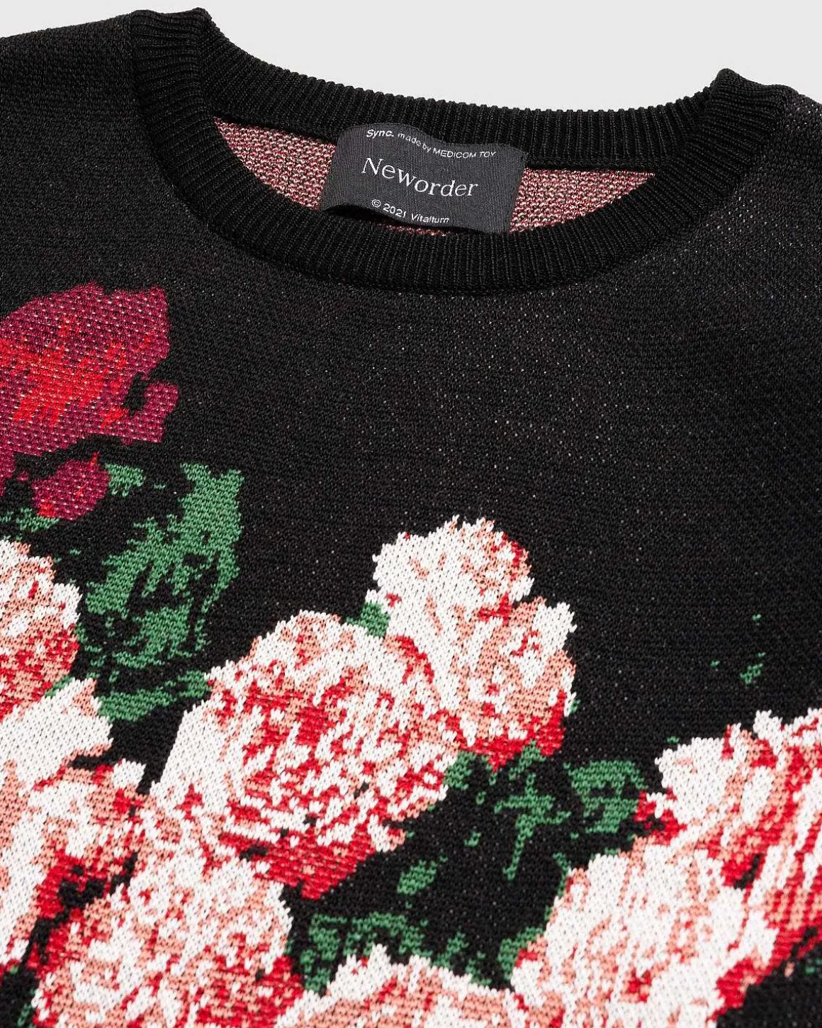 New Order Power, Corruption & Lies Crewneck Black