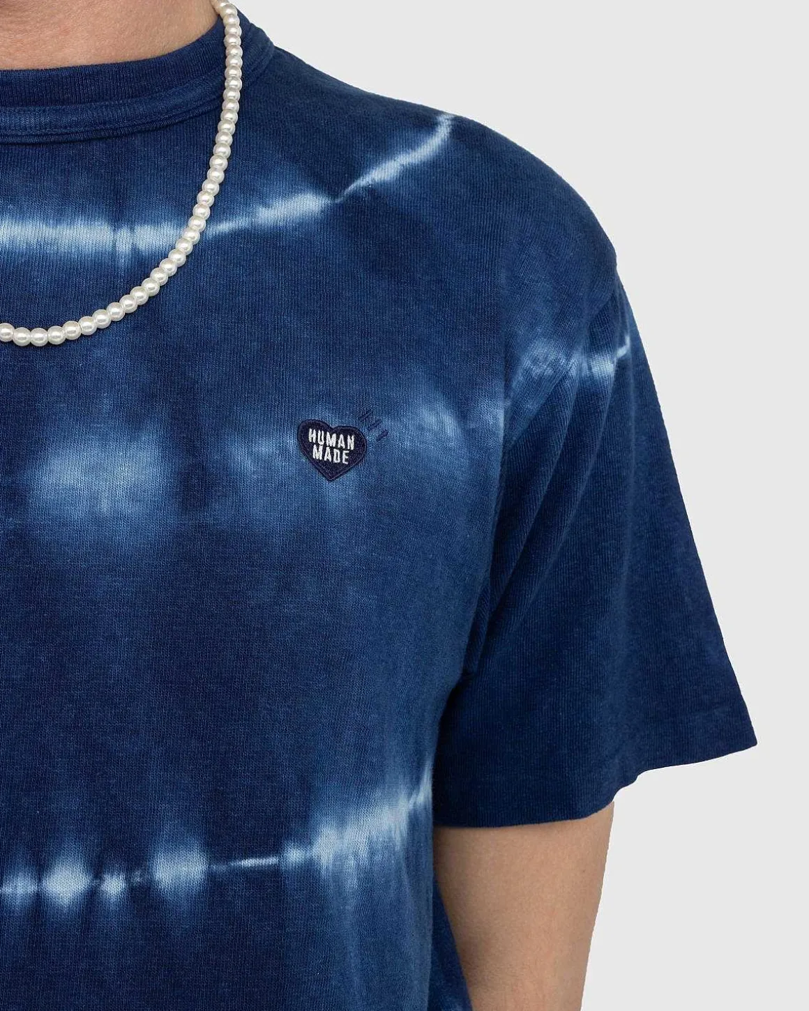 Ningen-Sei Indigo Dyed T-Shirt #1 Bla