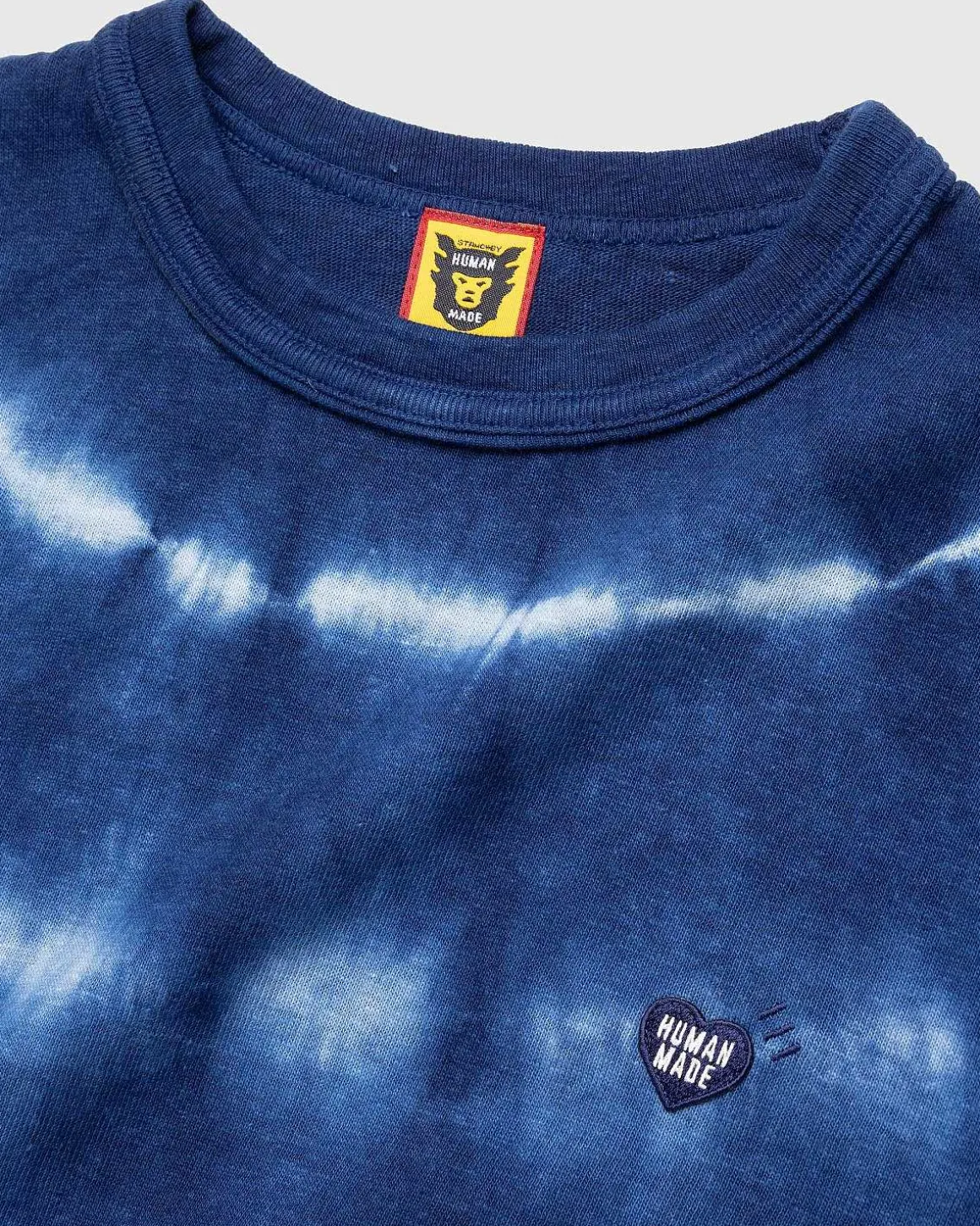 Ningen-Sei Indigo Dyed T-Shirt #1 Bla