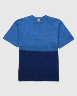 Ningen-Sei Indigo Dyed T-Shirt #2 Bla