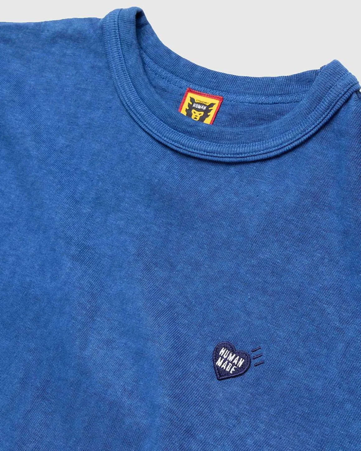 Ningen-Sei Indigo Dyed T-Shirt #2 Bla