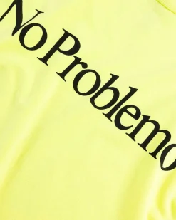 No Problemo Ls Tee Fluoro Gul