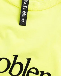 No Problemo Ls Tee Fluoro Gul