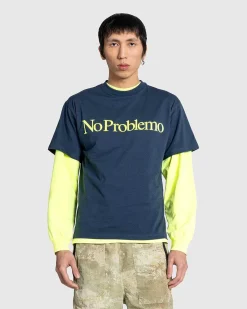 No Problemo Ss Tee Navy