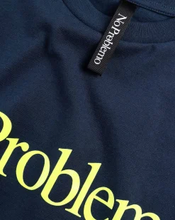 No Problemo Ss Tee Navy