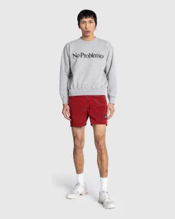 No Problemo Sweatshirt Gra Marl