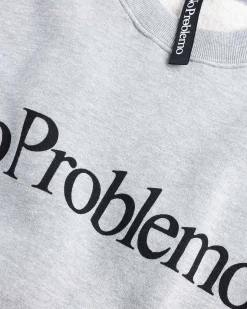 No Problemo Sweatshirt Gra Marl