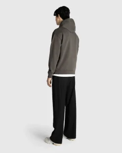 Not In London Fleece-Haettetroje Morkegra