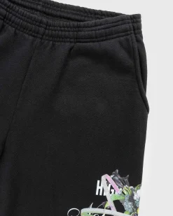 Not In Paris 4 Flower Sweatpants Sort
