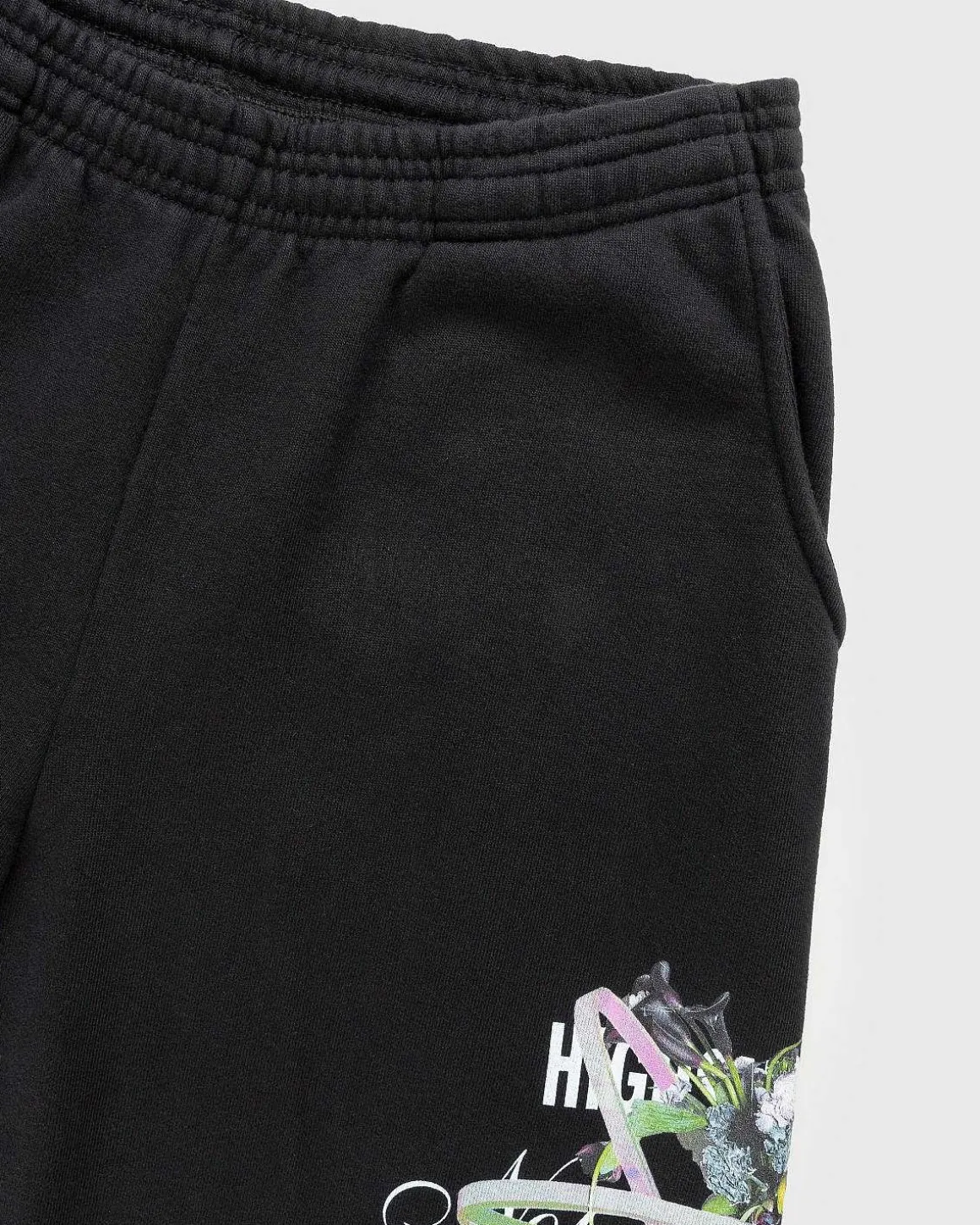Not In Paris 4 Flower Sweatpants Sort