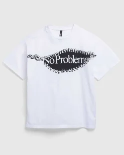 Np Zip Ss Tee Hvid