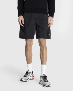 Nylon Bermuda Shorts Charcoal