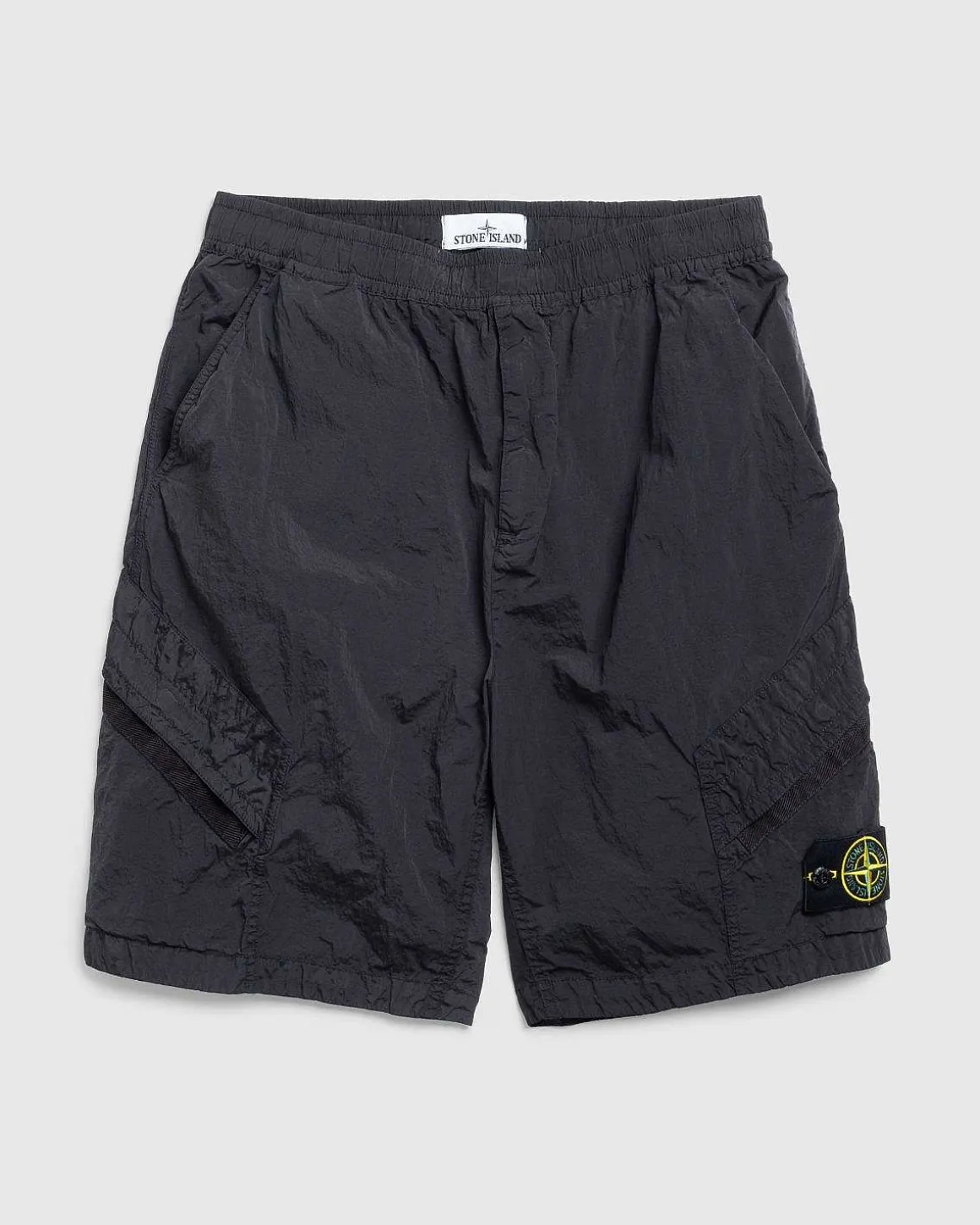 Nylon Bermuda Shorts Charcoal