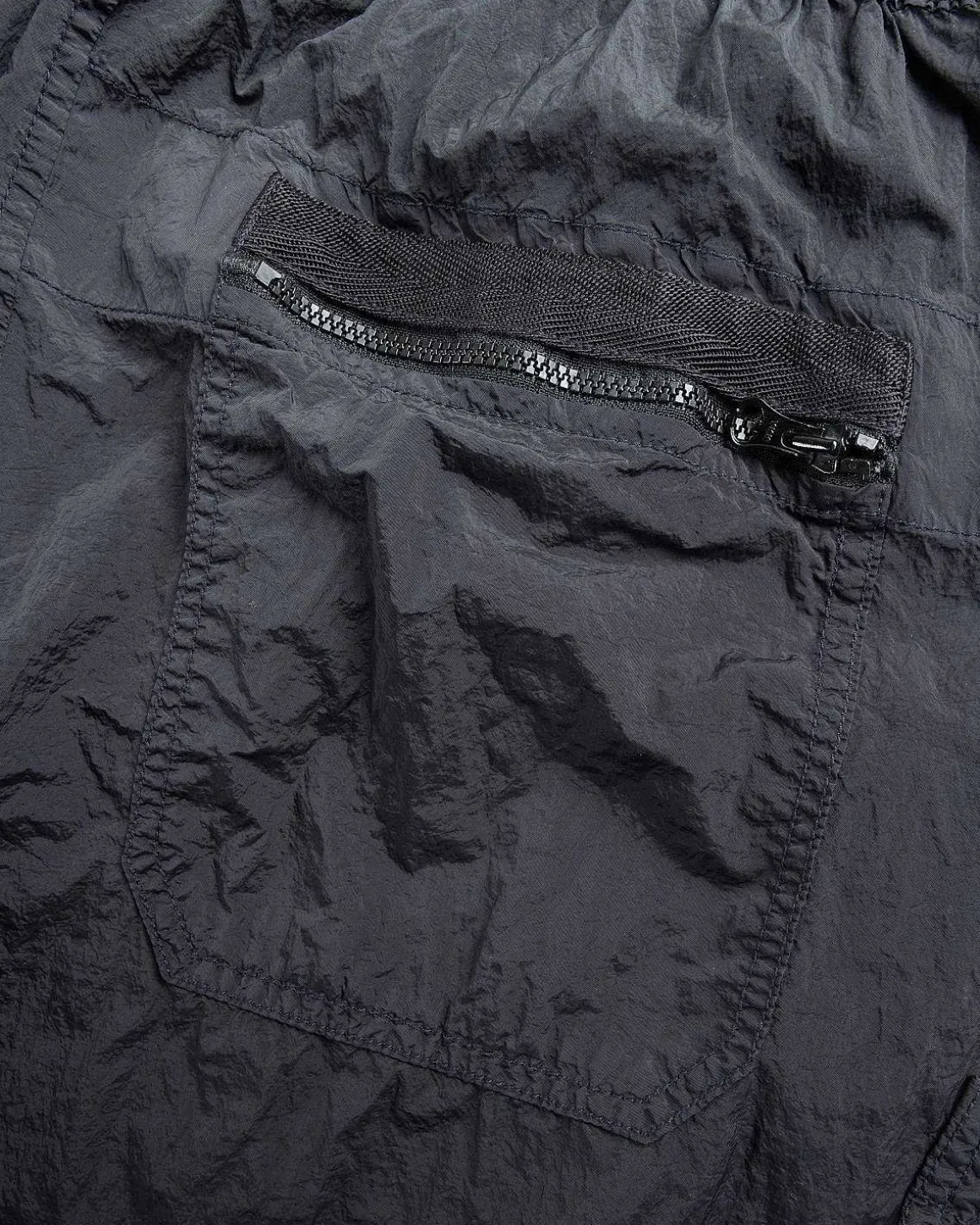 Nylon Bermuda Shorts Charcoal