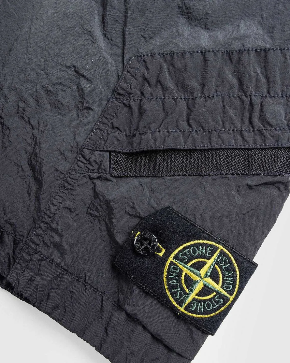 Nylon Bermuda Shorts Charcoal
