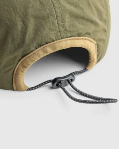 Nylon Cap Deep Olive Coyote