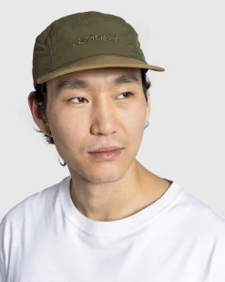 Nylon Cap Deep Olive Coyote