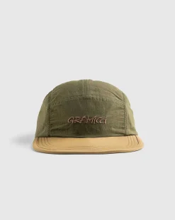 Nylon Cap Deep Olive Coyote