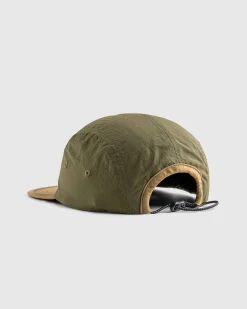Nylon Cap Deep Olive Coyote