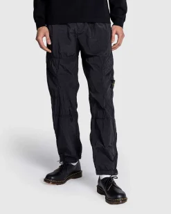Nylon Cargo Bukser Charcoal