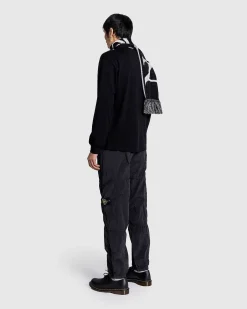 Nylon Cargo Bukser Charcoal