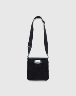 Nylon Crossbody Taske Sort