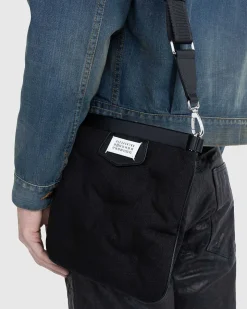 Nylon Crossbody Taske Sort