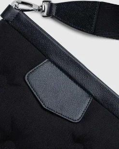 Nylon Crossbody Taske Sort