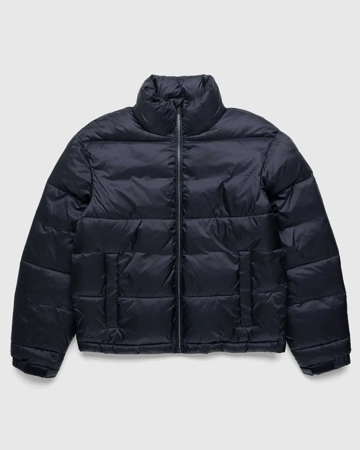 Nylon Dunjakke Sort