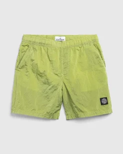 Nylon Metal Badeshorts Citron