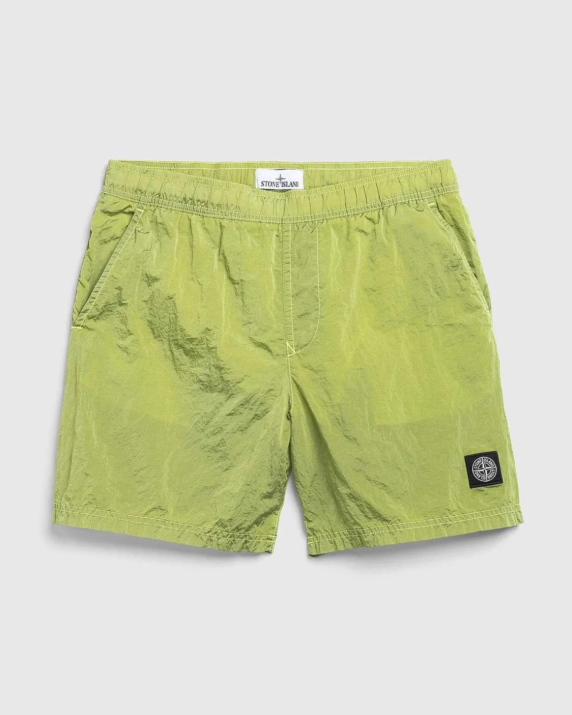 Nylon Metal Badeshorts Citron