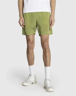 Nylon Metal Badeshorts Citron