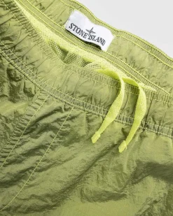 Nylon Metal Badeshorts Citron