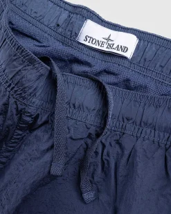 Nylon Metal Badeshorts Morkebla