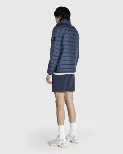 Nylon Metal Badeshorts Morkebla
