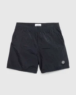 Nylon Metal Badeshorts Sort