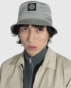 Nylon Metal Bottehat Naturlig Beige
