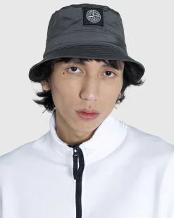 Nylon Metal Bucket Hat Musk