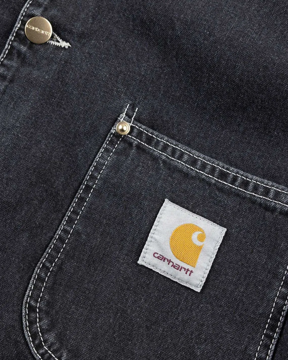 Og Chore Coat Black/Heavy Stone Wash