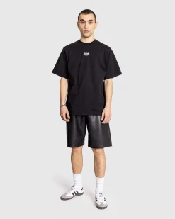 Okologisk Bomuld Jersey T-Shirt Sort