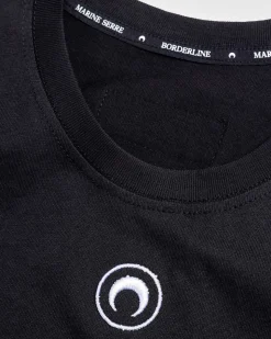 Okologisk Bomuldsjersey Almindelig Tanktop Sort