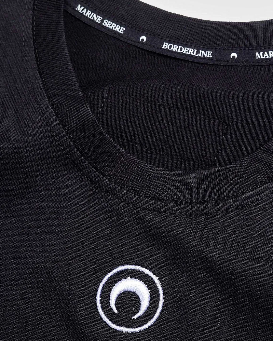 Okologisk Bomuldsjersey Almindelig Tanktop Sort