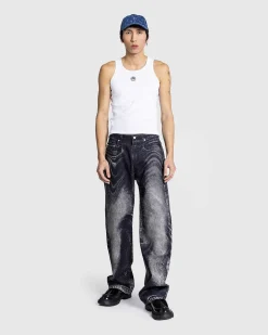 Okologisk Bomulds Rib Tanktop Hvid