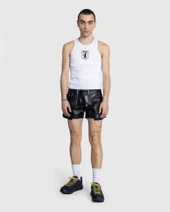 Okologisk Bomulds Rib Tanktop Hvid