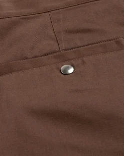 Omvendt Twill Baggy Trouser Brun