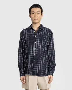 Over Shirt Mork Middelhavs Ternet