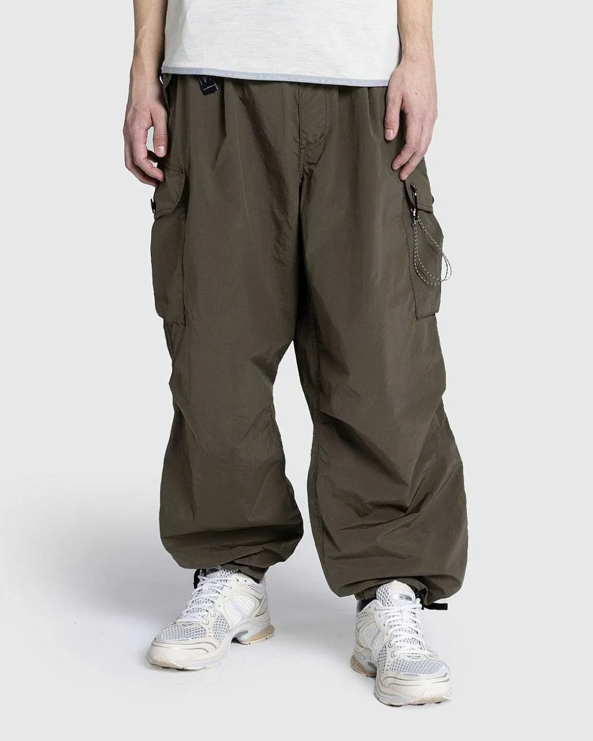 Oversized Cargo Bukser Khaki
